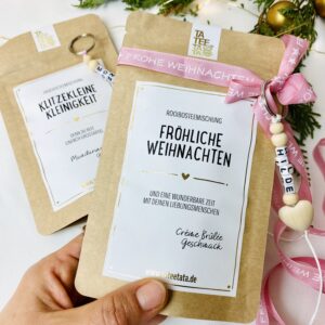 Produktbild, Früchteteemischung - Fröhliche Weihnachten, Geschenk Erzieherinnen