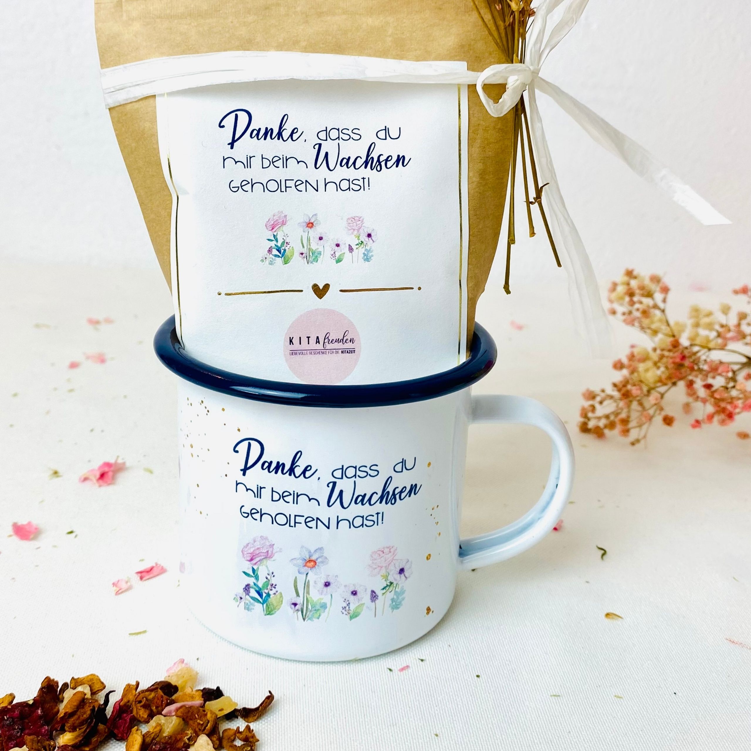 Pagma – Tazza Da Caffè Per Educatrice – 330 Ml – Stampa Divertente ‘Naso Rosso’ – Idea Regalo Asilo