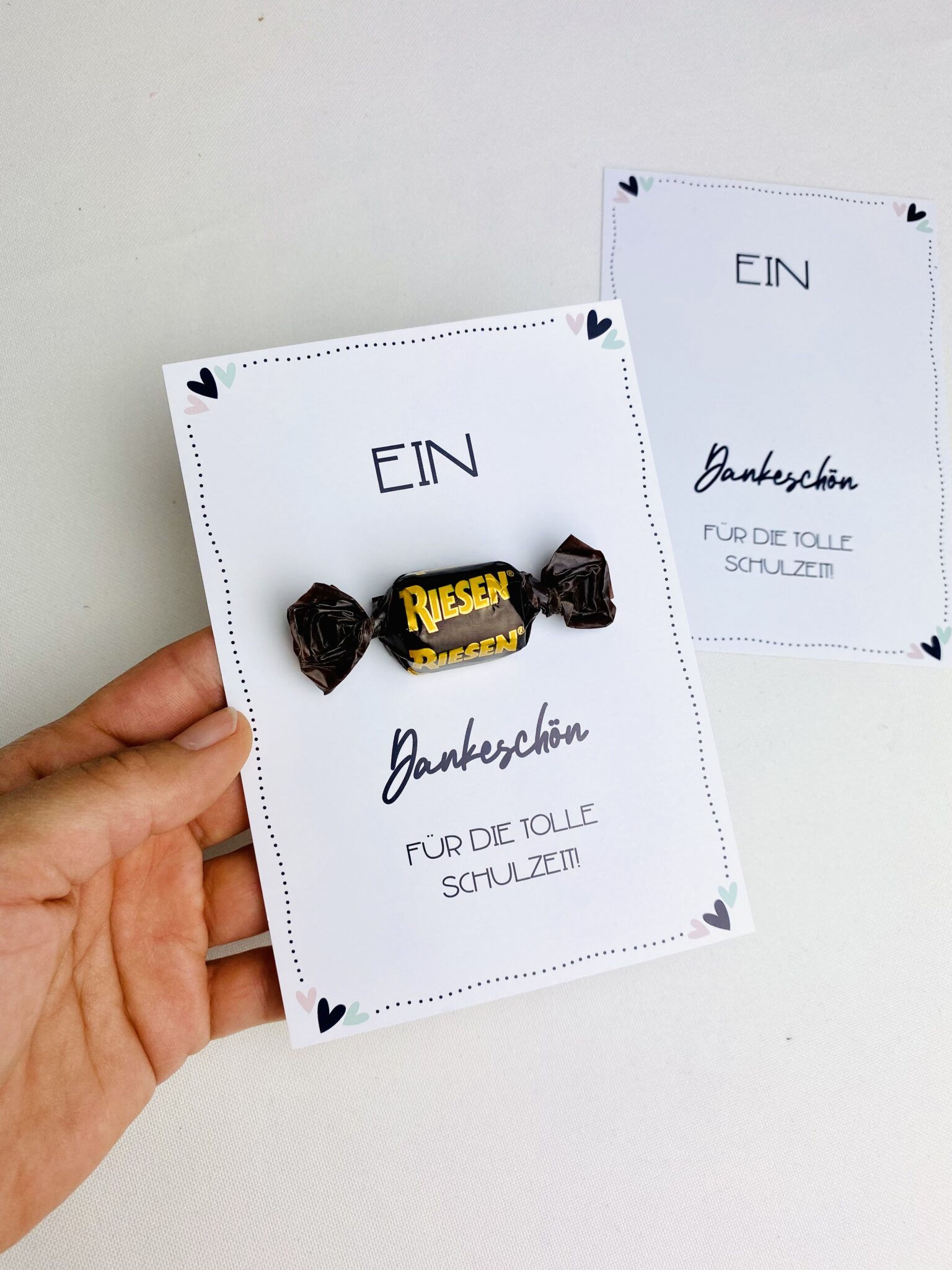 Ein "RIESEN" Dankeschön für die tolle Kindergartenzeit Karte ⋆ KitaFreuden