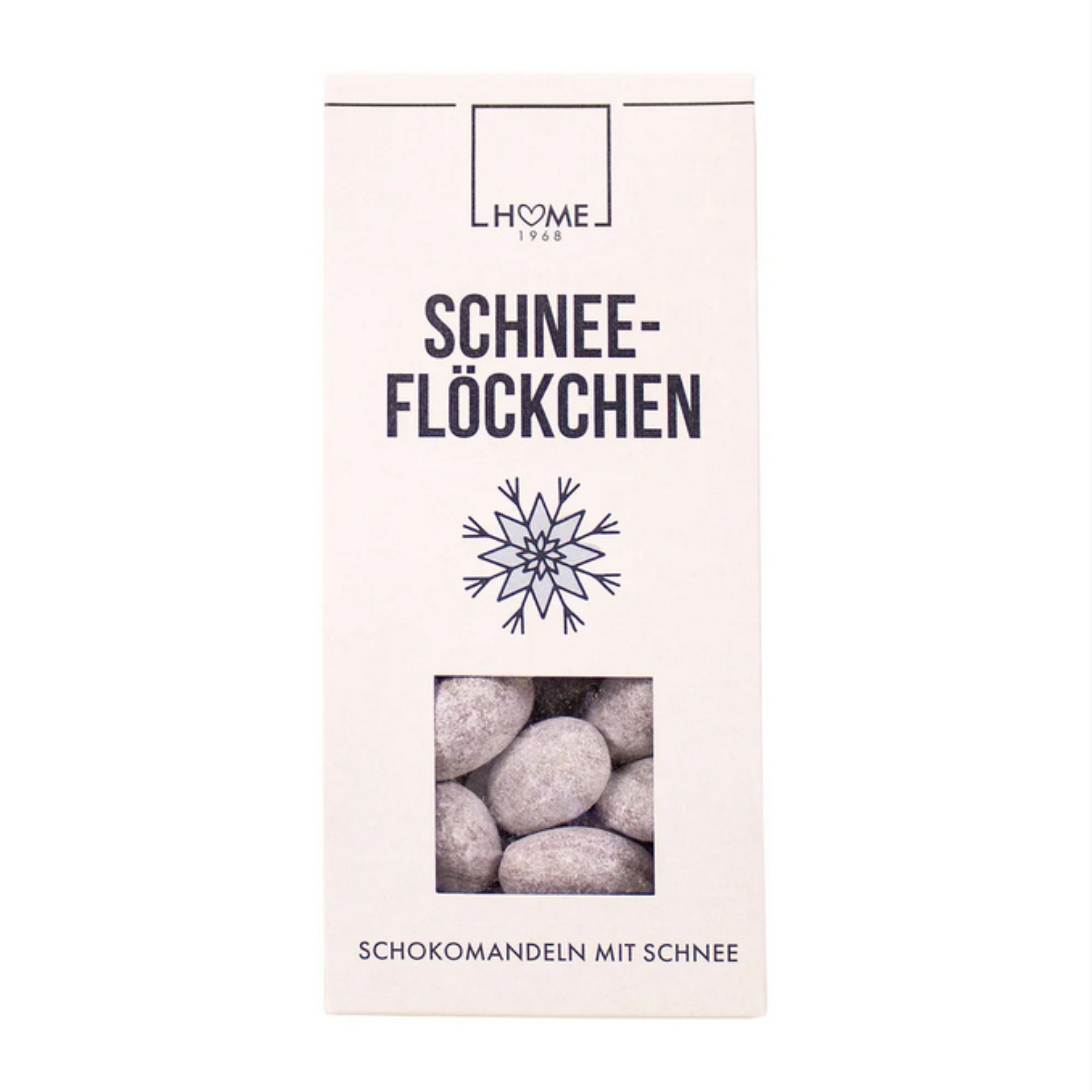 Schneeflöckchen – Schokomandeln mit Schnee